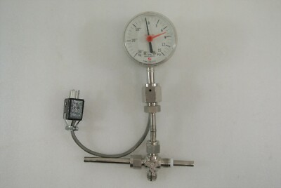 #ad Span Instruments Pressure Gauge Type One 12W Max Plano Texas 10108 Untested $19.99