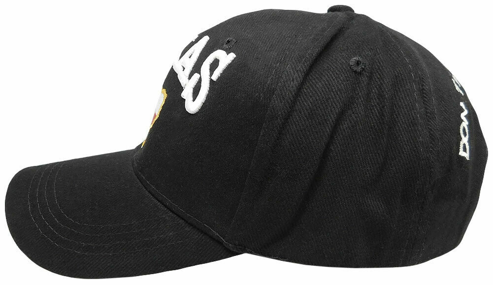 Cappellino Baseball Trade Winds 'Don't Mess With Texas' Mappa Bandiera Blu - Unisex Regolabile - Foto 5