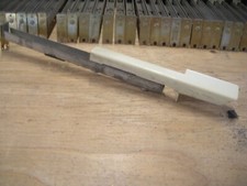 HAMMOND ORGAN PARTS: 1 Octave Set of 12 Keys Diving Board Style
