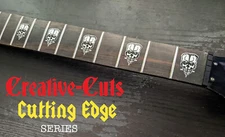 Doyle Skull for true Misfits fans Vinyl decal inlay stickers 4 Guitar or Bass