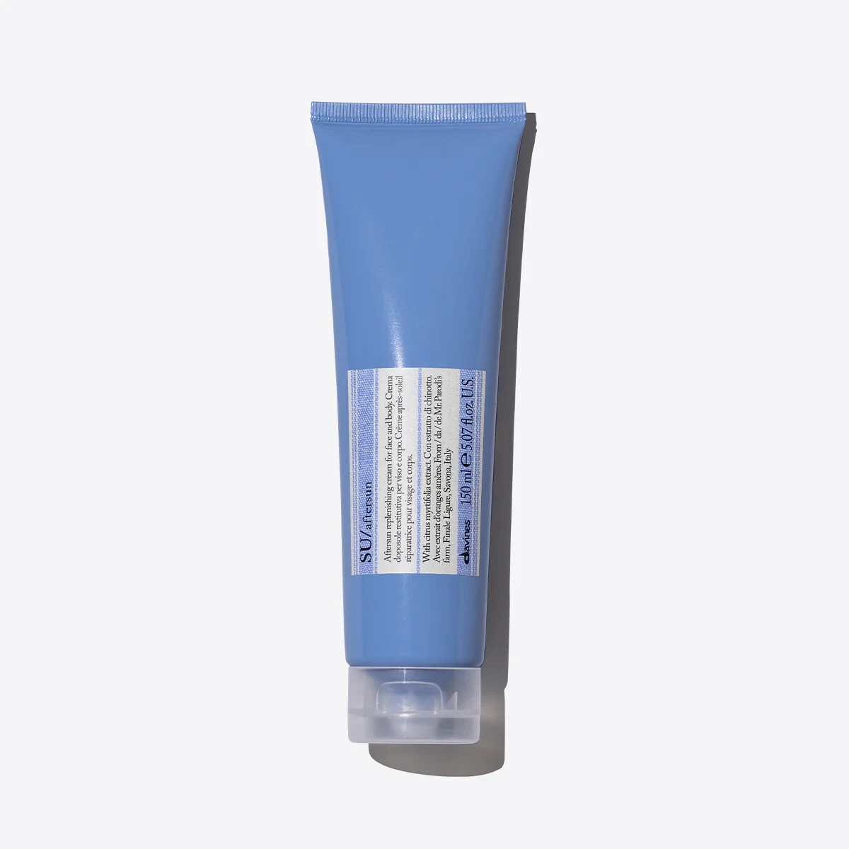 Davines SU gel-crème après-soleil corps 150ml pour votre routine fraîcheur au retour de la plage