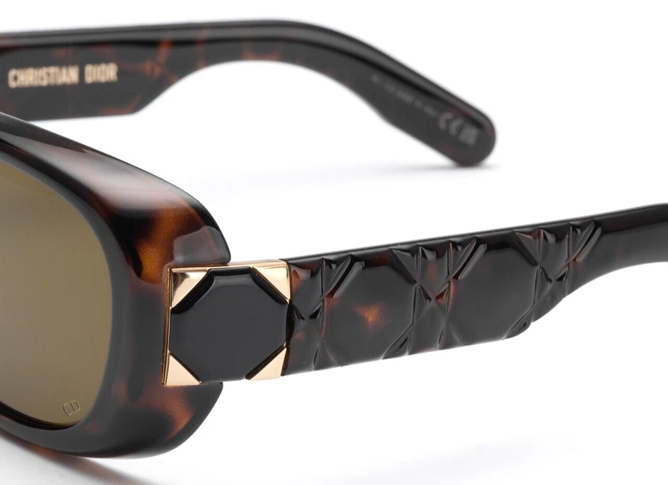 GAFAS DE SOL AUTÉNTICAS CHRISTIAN DIOR DAMA 95.22 S1I 20C0 HABANA CON LENTES MARRONES 59-18 Foto 4 de 4