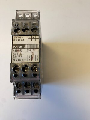 Knick 4820 A2 216 DC-Isolation Amplifier 24VDC