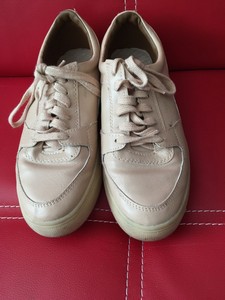 m&s ladies white trainers