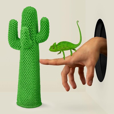 Gufram Guframini ANOTHER GREEN CACTUS miniature 1:8 made in Italy Drocco  Mello | eBay