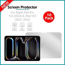 10-Pack LCD Ultra Clear HD Screen Protector for Apple iPad 11.0 Pro 2024 