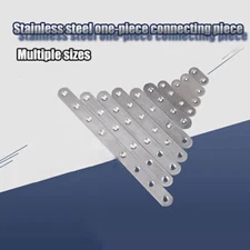 Stainless Steel Repair Plate Flat Straight Fixing Mending Corner Brace Bracket