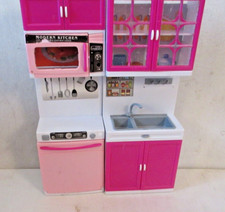 Barbie Kitchen Dollhouse Furniture Sink Oven