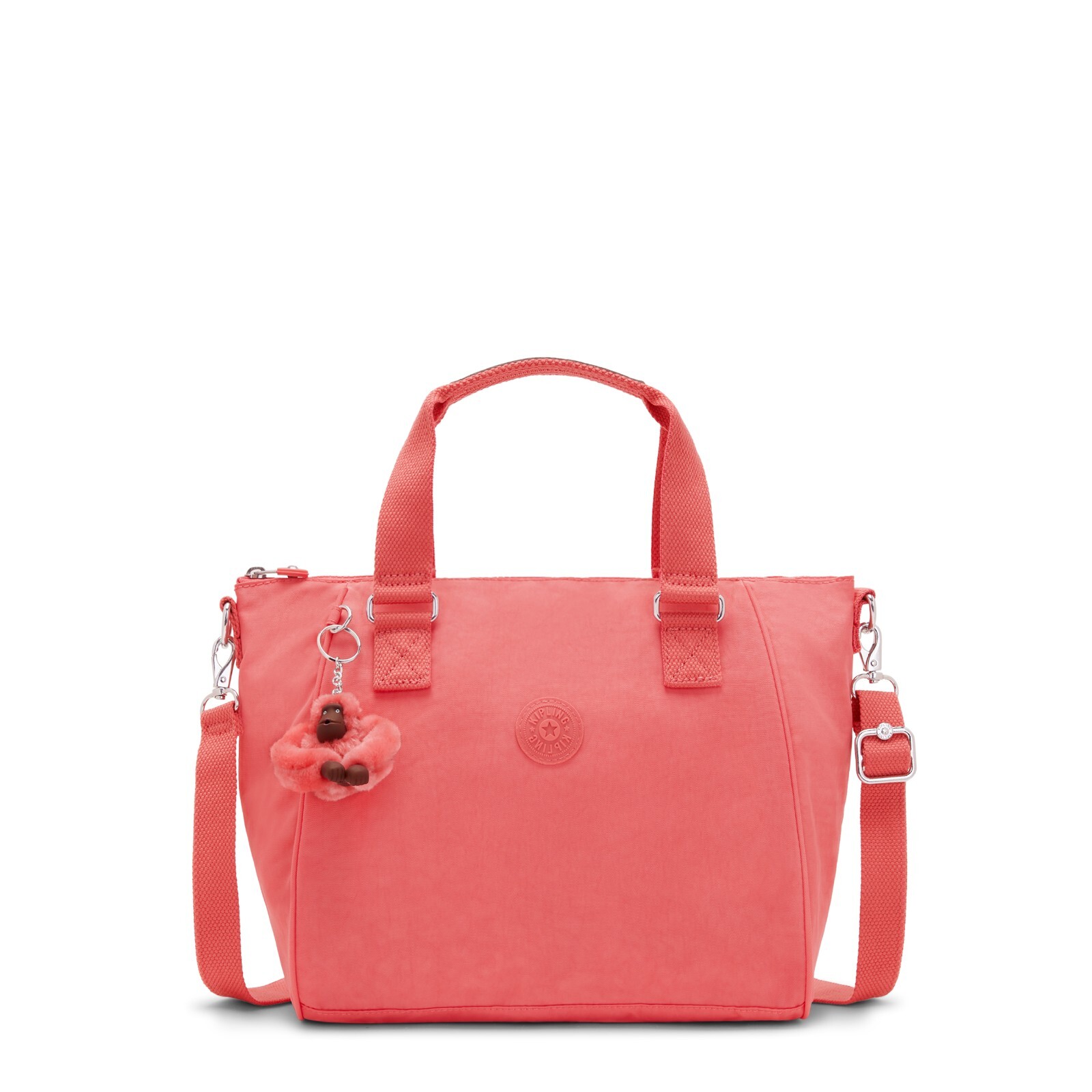 Kipling AMIEL Medium Handbag - Coral Crush RRP £73