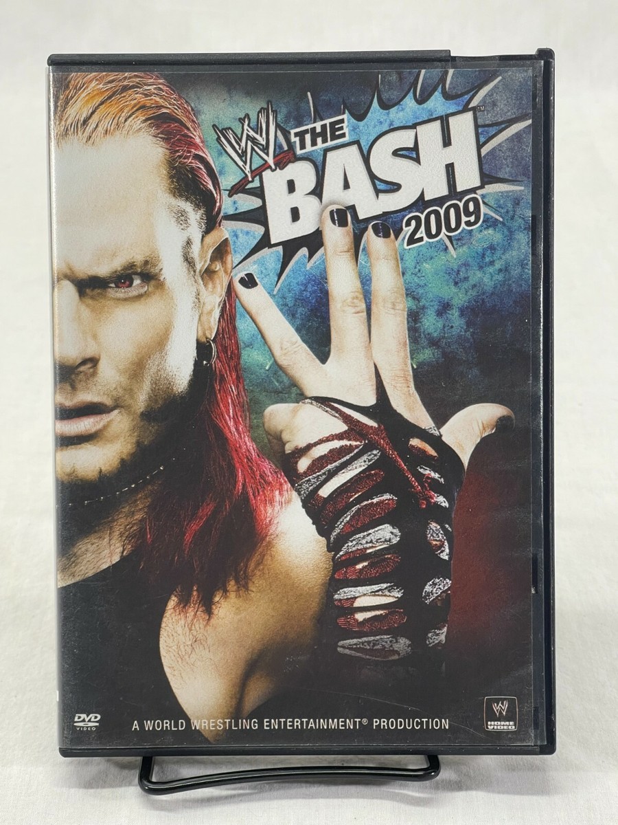 WWE: The Bash 2009 Wrestling DVD Video Disc CM Punk vs Jeff Hardy