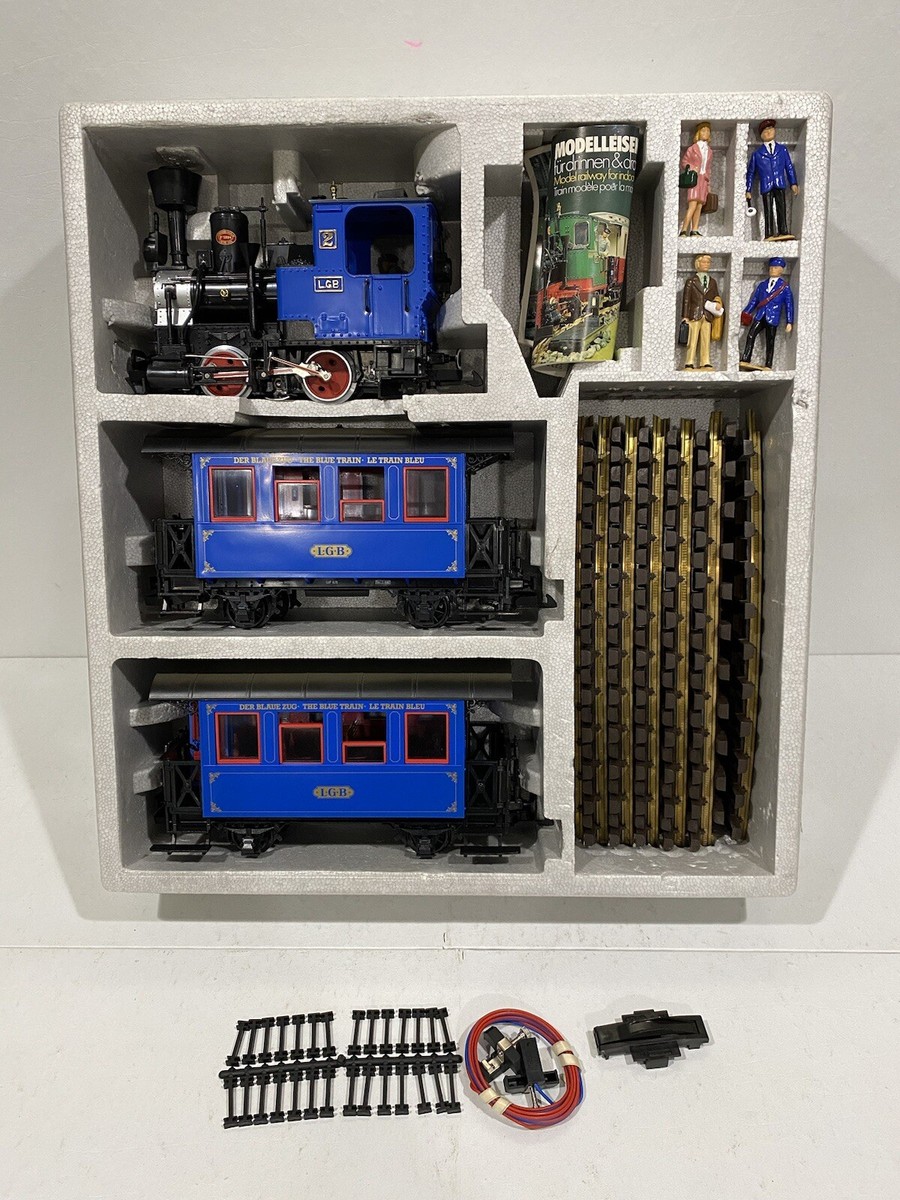 LGB 20301BZ The Blue Train Set RARE TESTED LN/Box No