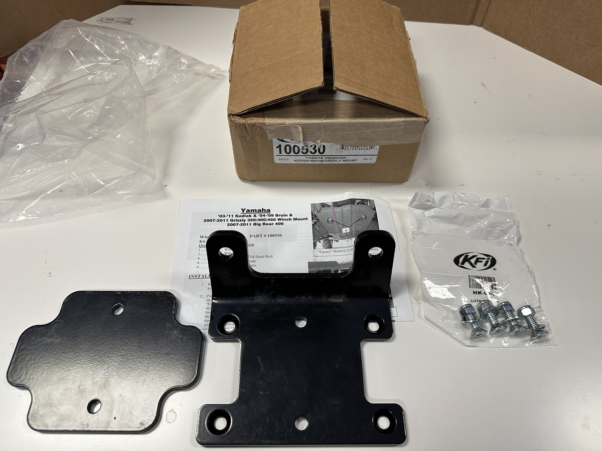 KFI Products Winch Mount 2003-2014 Yamaha Bruin Kodak Grizzly