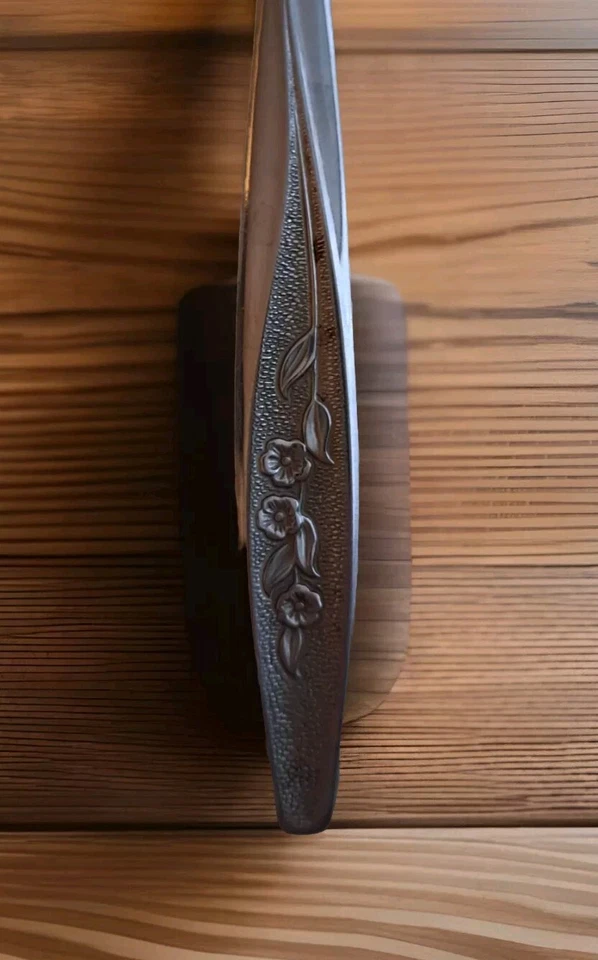 Superior Radiant Rose 10 cucharas soperas 7" cubiertos de acero inoxidable EE. UU. Foto 3 de 4