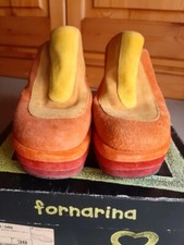  VINTAGE Scarpe zeppa Fornarina  Anni 90 N°38 con scatola originale