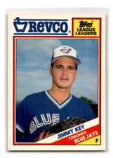 1988 Topps Revco League Leaders - #27 - Jimmy Key - Toronto Blue Jays
