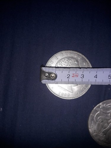 LOTTO DI 35 MONETE ARGENTONE REPLICHE DIVERSI STATI E PERIODI - Picture 5 of 5