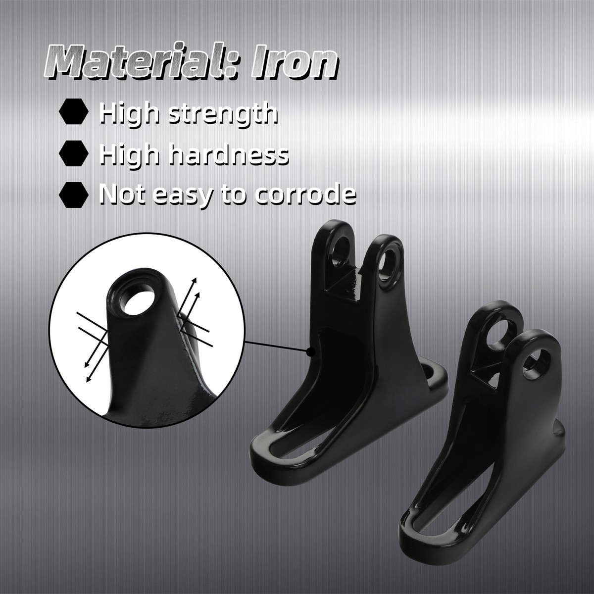 1993-Up Harley Touring Road King Rear Passenger Footpegs w/ Peg