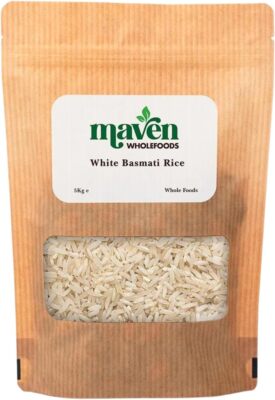 Weißer Basmatireis Premium Langkorn 500g-5kg Versandkostenfrei UK - Maven Vollwertkost