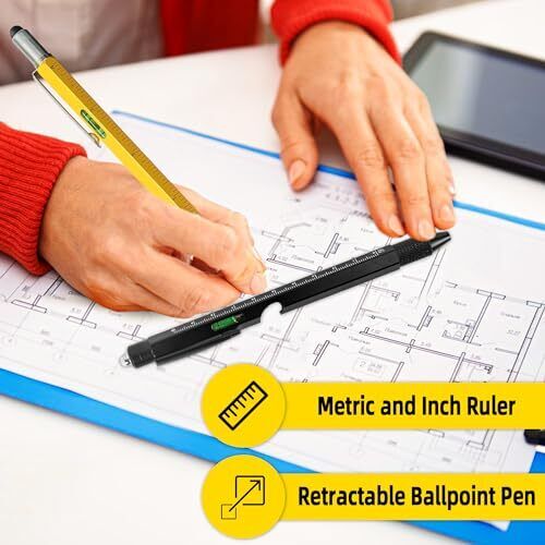 Christmas GiftsGifts for Men Stocking Stuffers Multitool Pen 10 in 1 Multi To...