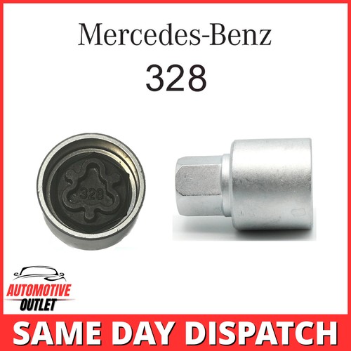 MASTER SECURITY WHEEL LOCKING BOLT KEY 328, 17mm SOCKET FOR MERCEDES A C E CLASS