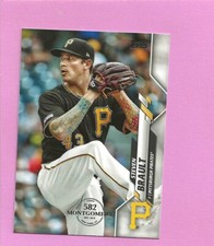 2020 Topps 582 Montgomery Club Foil Stamp #383 Steven Brault Pittsburgh Pirates