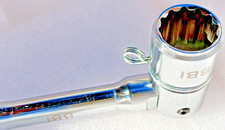 Steel Spanner 7/16 21mm Bi Hex Top notch Heavy Duty Professional Scaffolder