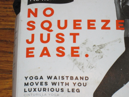 No-nonsense Yoga Waistband 70D Super Opaque Black Out Tights Size S/Med NWT - Picture 4 of 7