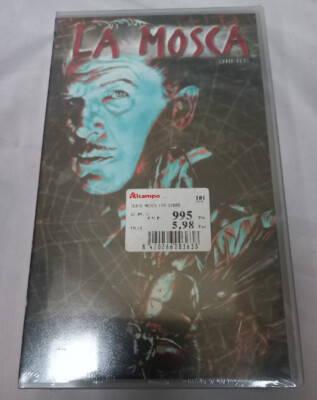 PELICULA VHS, LA MOSCA, KURT NEUMANN 1958, PRECINTADA, 1992