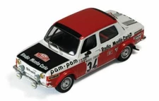 1/43 IXO RAC115 Simca 1000 Rallye 1973 Monte Carlo Rally #34 Fiorentino & Gelin