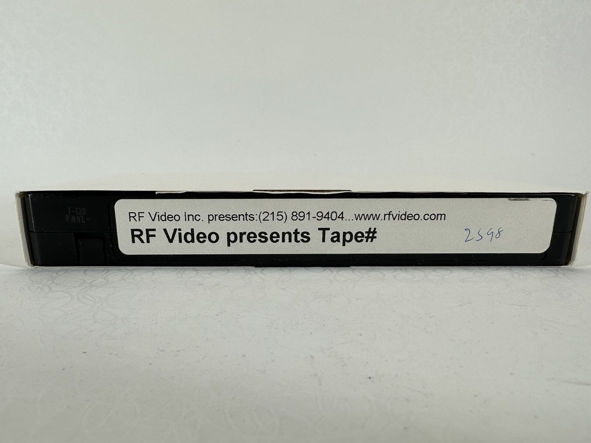 Vintage Wrestling VHS RF Video Master Tape 2598 All Japan