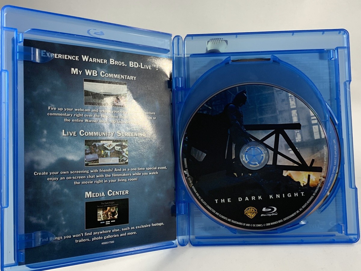 The Dark Knight Blu-ray (3-Disc Set) WB PG13 153 minutes Christian