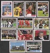 12 FIGURINE CALCIATORI PANINI  FILM DEL CAMPIONATO 2009 2010 V1-V12 CON TOTTI