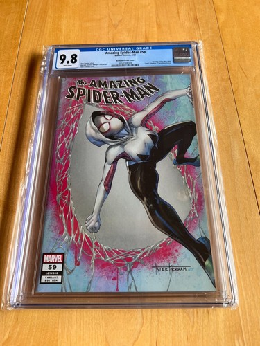Amazing Spider-Man #59 Tyler Kirkham Spider-Gwen Virgin Variant CGC 9.8