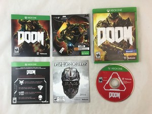 Doom 16 Xbox One Wal Mart Exclusive Complete W Manual Controller Skin Xb1 1 Ebay