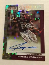 TRAYVEON WILLIAMS 2019 Contenders Draft CRACKED ICE Game Day AUTO #23/23 Bengals