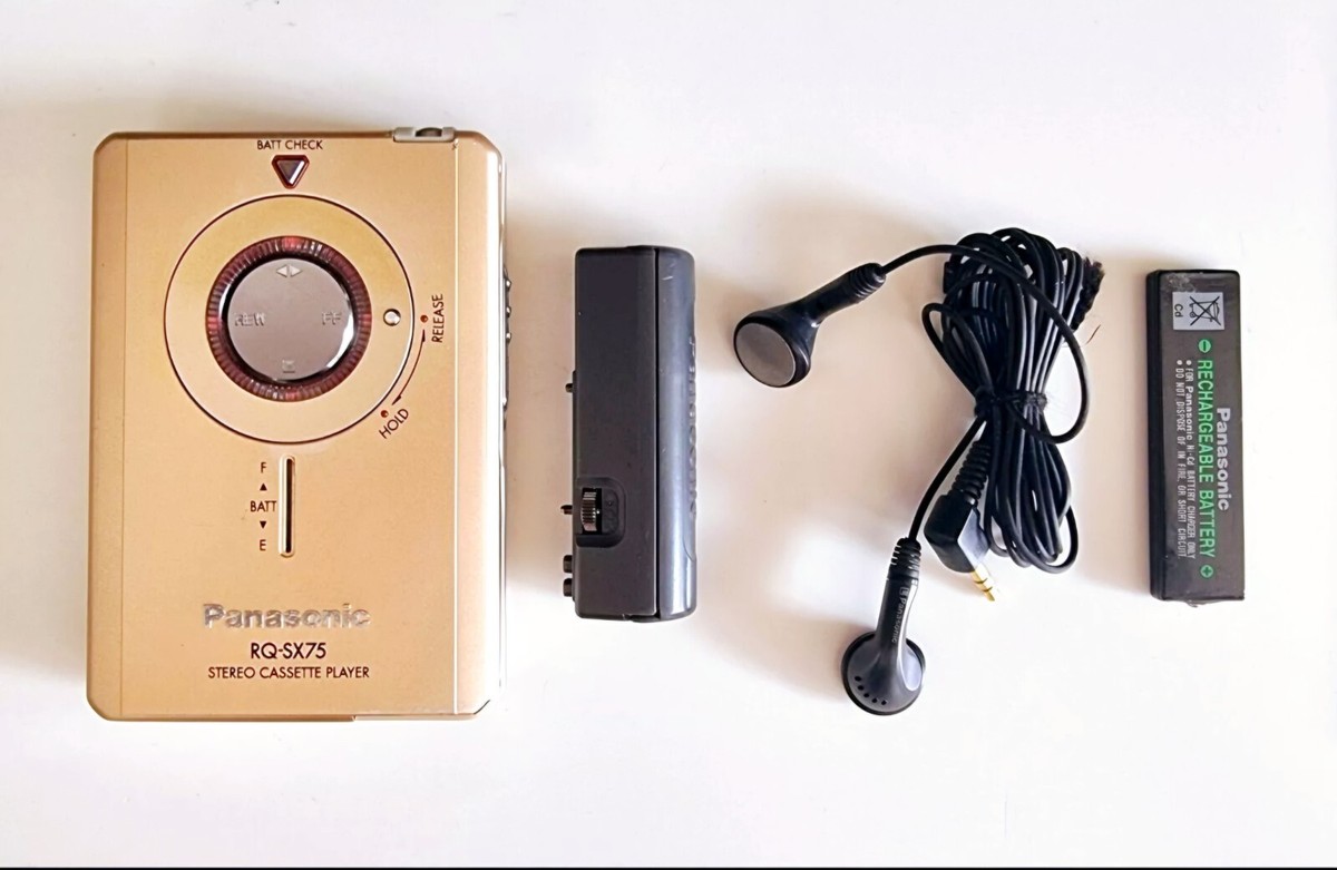 Panasonic RQ-SX75 Gold Limited Edition Walkman Fully Working | eBay UK