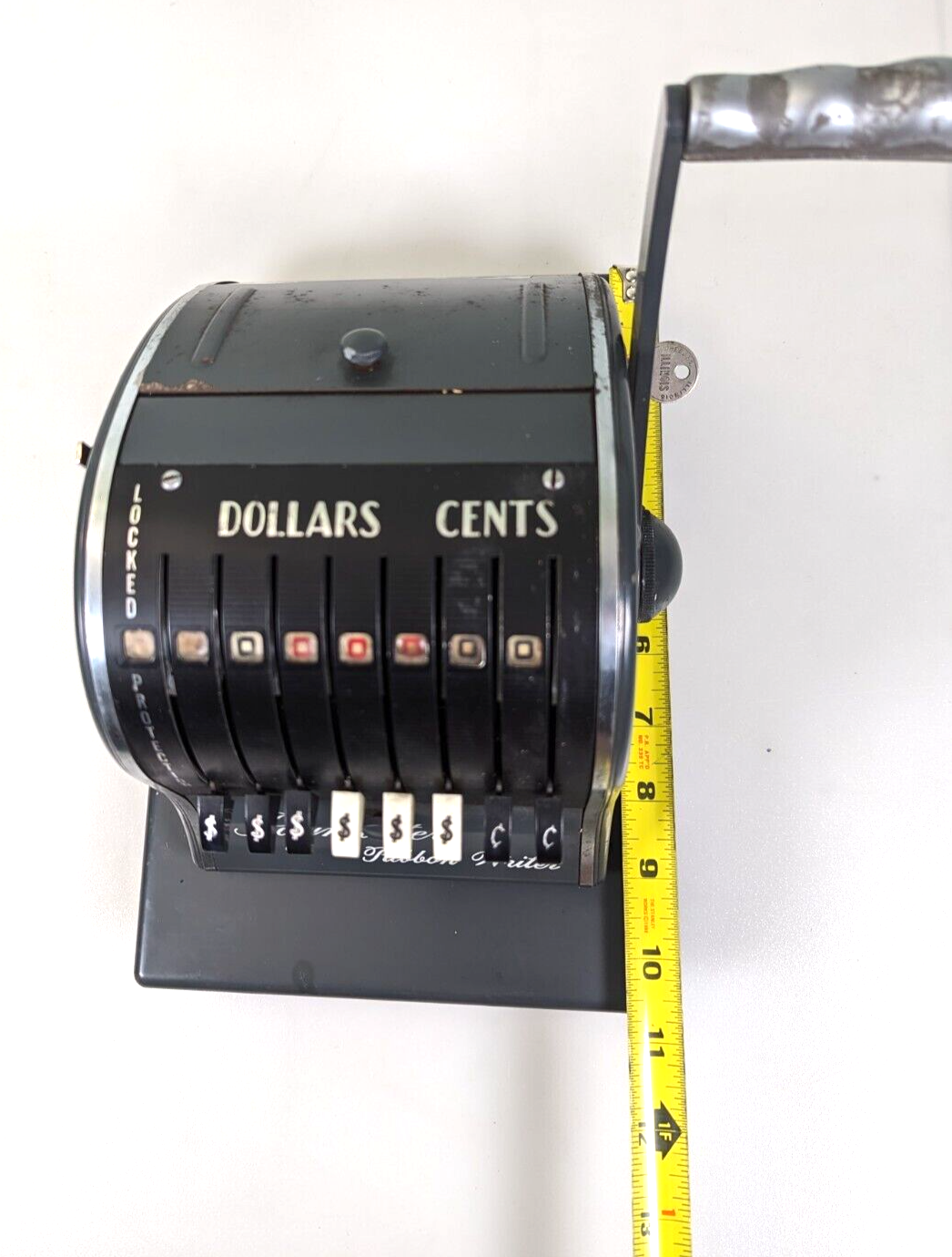 Check Writer Ribbons Vintage Paymaster Series 8000 Ribbon Check Writer W/key | eBay