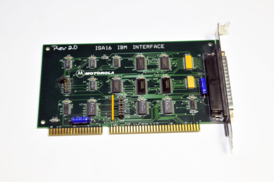 Motorola ISA16 IBM Interface Rev. 2.0 ISA Card    Rare!