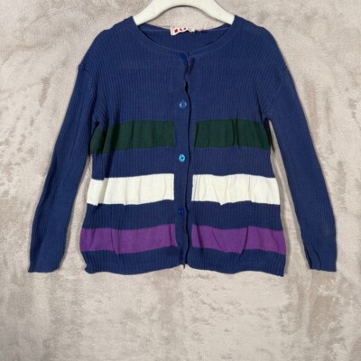 Marni Cardigan Girls Size Size 2 Striped