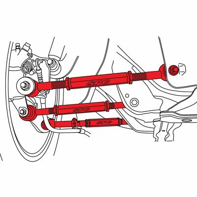 SPC Performance 67289 Alignment Camber Kit Rear For 03-08 Acura Honda Accord TSX
