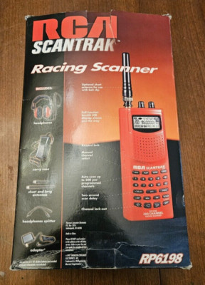 RCA Scantrak Racing Scanner RP6198. Tested and works great. | eBay