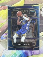 2021-22 Panini Select Concourse Moses Moody 62 Blue RC