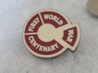 World War 1 CENTENARY 100th ANNIVERSARY 1914-1918 Tie/Lapel Pin Badge