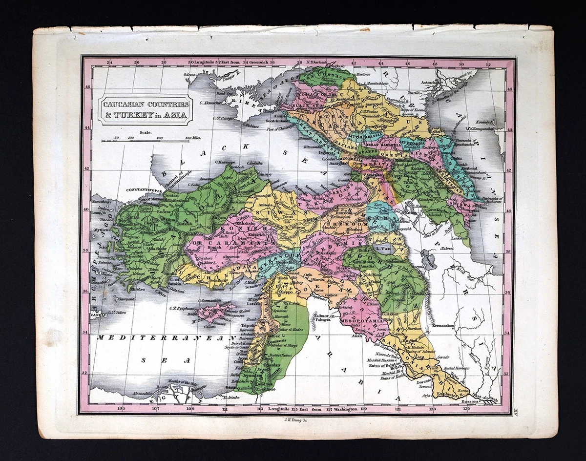 Preços baixos em Oriente Médio Mapas e Atlas Antigos da Ásia 1800