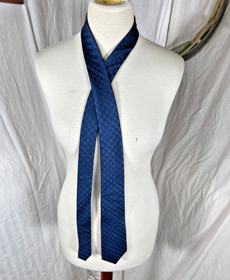 Star Wars Mens Tie 62 X 2.75 in Aircraft Silk Wide Blue Green 3 D LFL