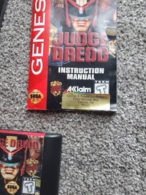 Judge Dredd (Sega Genesis) CIB COMPLETE & TESTED