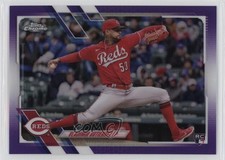 2021 Topps Chrome Update Target Purple Refractor Vladimir Gutierrez #USC84 yk0