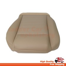 For 2008 2009 Ford Mustang Gt Passenger Bottom Leather Seatcover Replacement Tan
