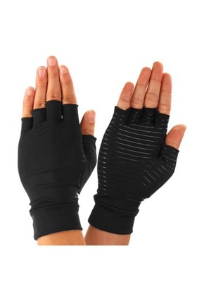 Cooper Arthritis Gloves Wrist Support Compression Hand Therapy Rheumatoid Medium