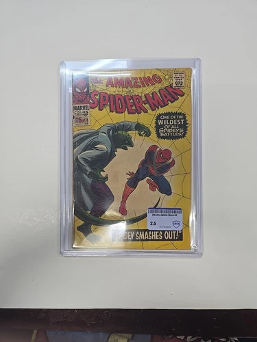the Amazing Spider-Man #45 | 3rd App. of Lizard | CBCS Raw Comic Review 2.5